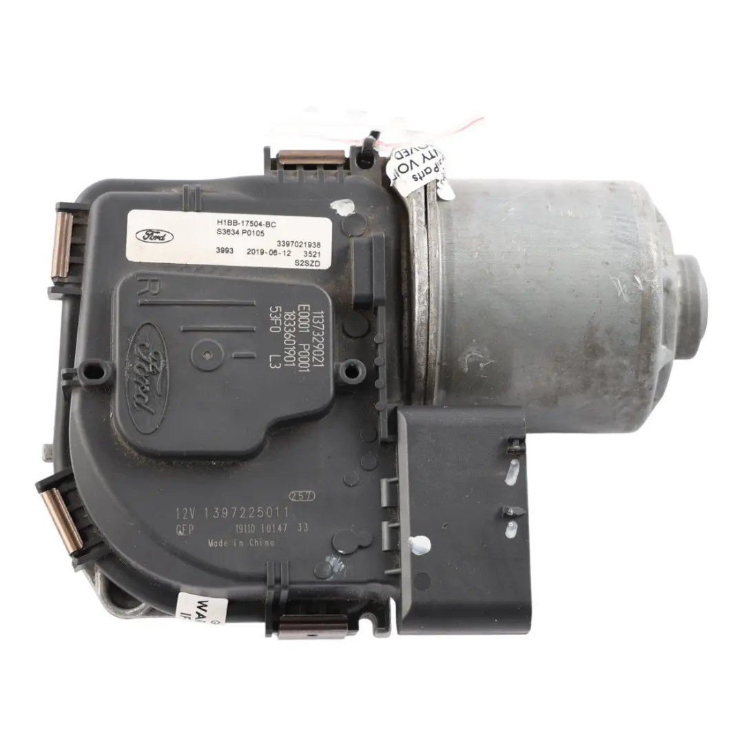 FordFord Fiesta St-3 Mk8 Front Windscreen Wiper Motor Unit H1BB-17504-BE to with Part number 2556687 FordFord Fiesta St-3 Mk8 Front Windscreen Wiper Motor Unit H1BB-17504-BE - SKU RHD-2556687 - Part number 2556687