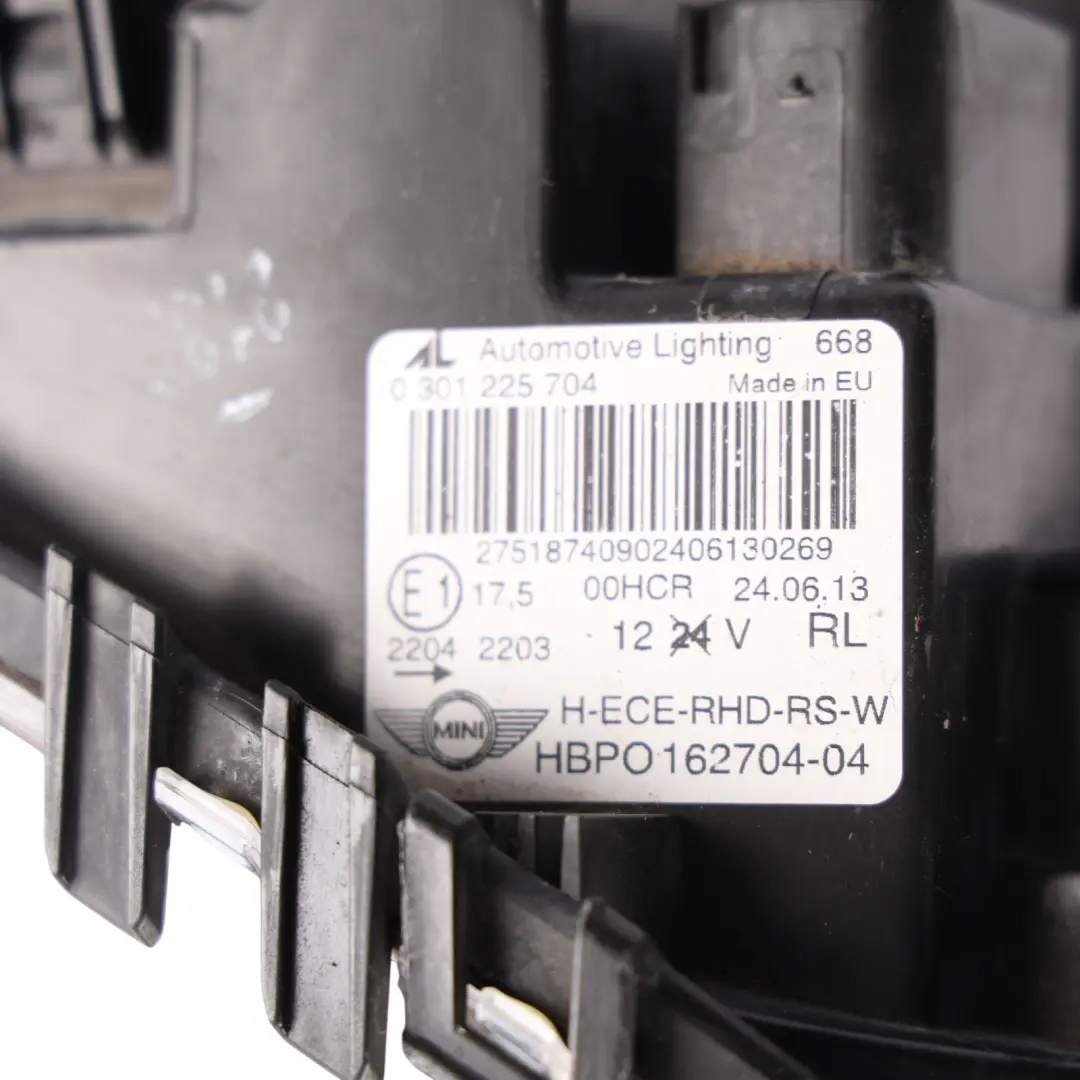  Headlight Mini Cooper R56 R57 R58 R59 3 Front Right O/S Turn Indicator White - SKU RHD-2751874-3 - Part number 2751874