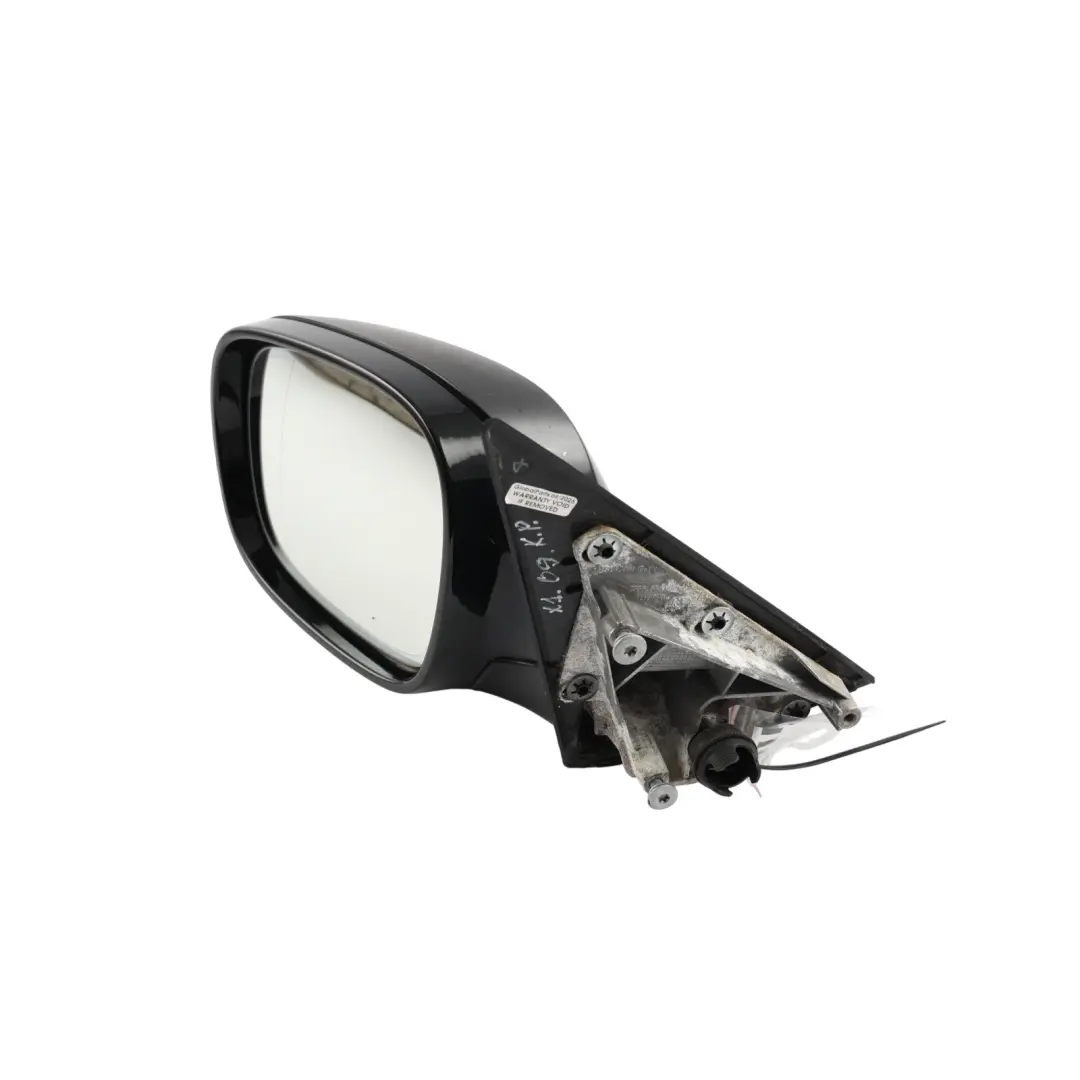 Door Wing Mirror Heated Memory Auto Dip Left N/S Black Sapphire - 475 to BMW X1 E84 with Part number 2993787 BMW X1 E84 Door Wing Mirror Heated Memory Auto Dip Left N/S Black Sapphire - 475 - SKU RHD-2993787-BS - Part number 2993787