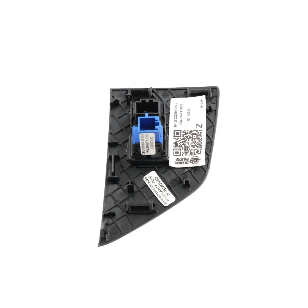 Volkswagen Polo Mk6 AW1 Hazard Switch Passenger Air Module Light - SKU RHD-2G2919225 - Part number 2G2919225