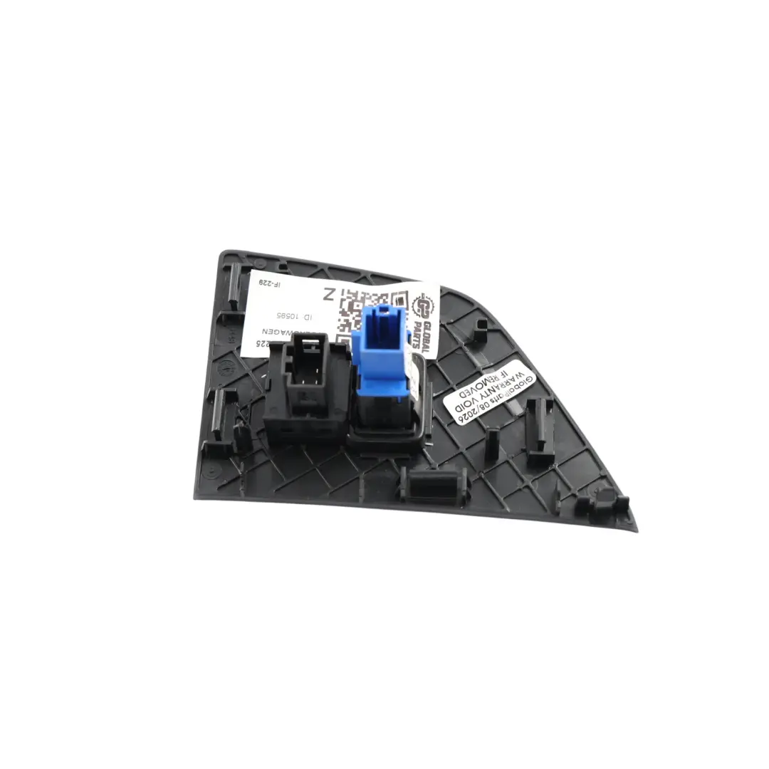 Mk6 AW1 Hazard Switch Passenger Air Module Light to Volkswagen Polo with Part number 2G2919225 Volkswagen Polo Mk6 AW1 Hazard Switch Passenger Air Module Light - SKU RHD-2G2919225 - Part number 2G2919225