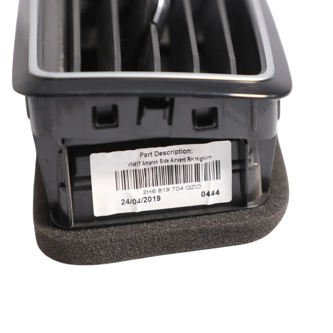 Volkswagen Amarok MK1 Dashboard Air Vent Duct Heater Right O/S - SKU RHD-2H6819704C - Part number 2H6819704C