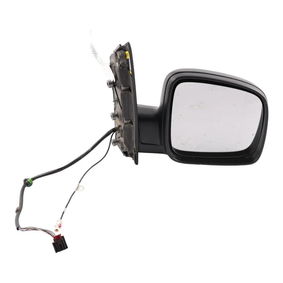 Volkswagen Caddy Maxi 2C Exterior Door Wing Mirror Front Right O/S Black