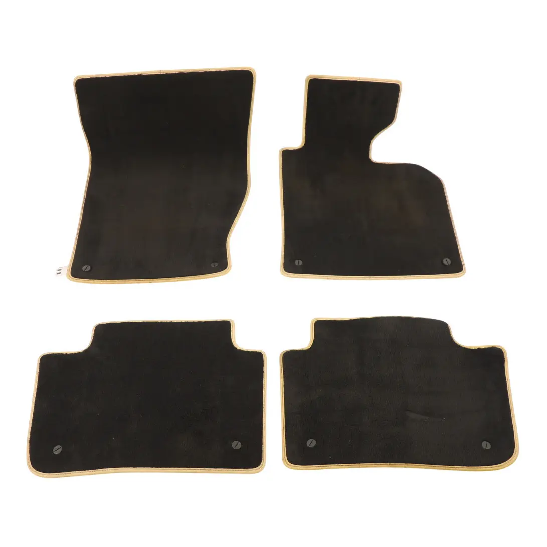 BMW X3 E83 Floor Mats Set Interior Front Rear Carpet Covers Black 3453115