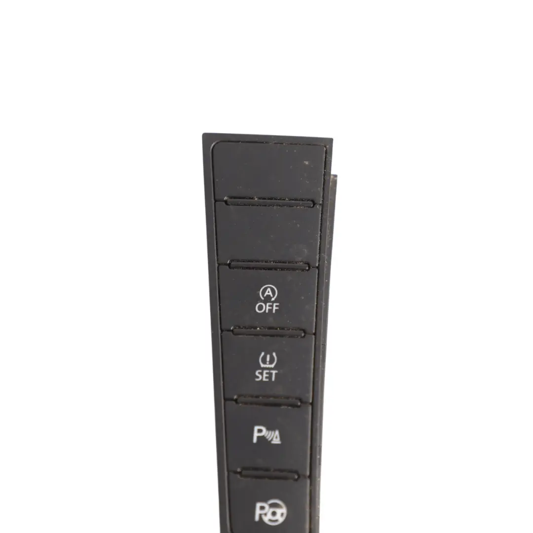 Volkswagen Passat B7 Center Console PDC Tyre Pressure Switch Panel - SKU RHD-3AC927137S - Part number 3AC927137S