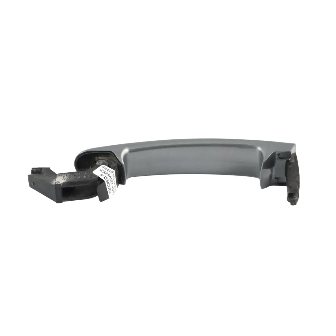 Skoda Fabia Mk1 Door Handle Front Right O/S United Grey Metallic-A7T - SKU RHD-3B0837205G-UGR - Part number 3B0837205G