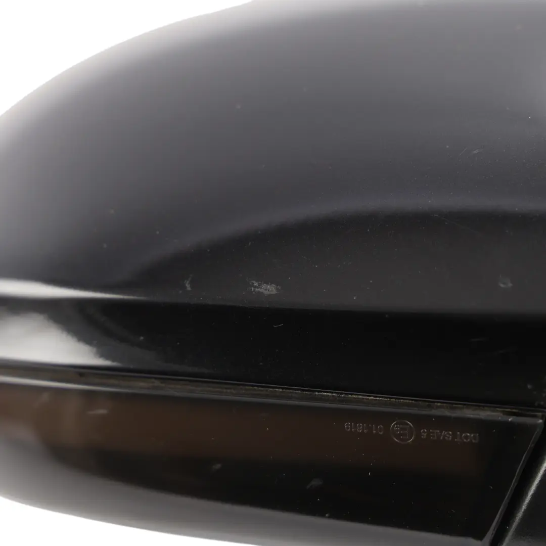 Volkswagen Passat B6 Wing Mirror Electric Heated Right O/S Deep Black - C9X - SKU RHD-3C2857508CJ-DBL - Part number 3C2857508CJ