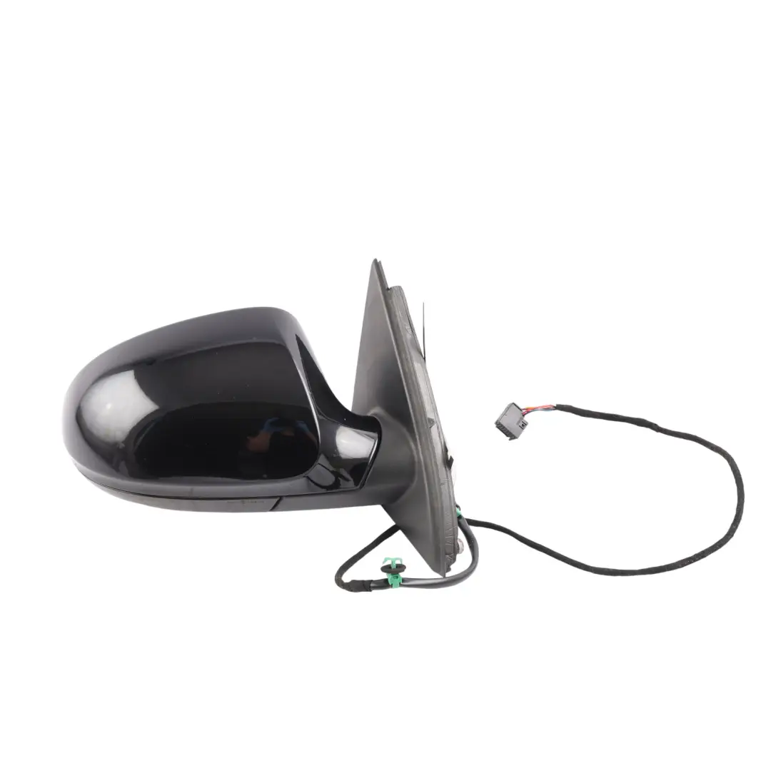 Volkswagen Passat B6 Wing Mirror Electric Heated Right O/S Deep Black - C9X - SKU RHD-3C2857508CJ-DBL - Part number 3C2857508CJ