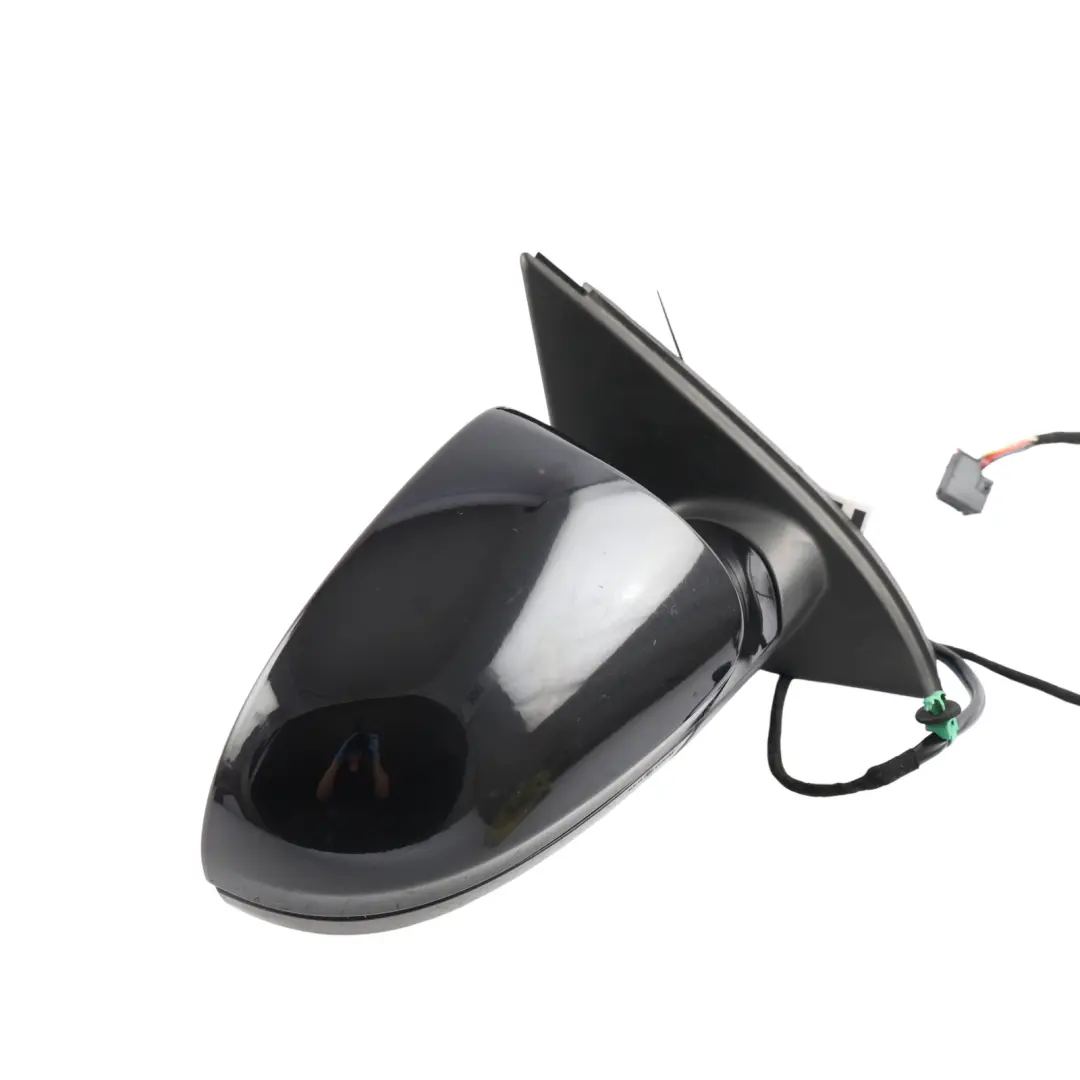 Volkswagen Passat B6 Wing Mirror Electric Heated Right O/S Deep Black - C9X - SKU RHD-3C2857508CJ-DBL - Part number 3C2857508CJ
