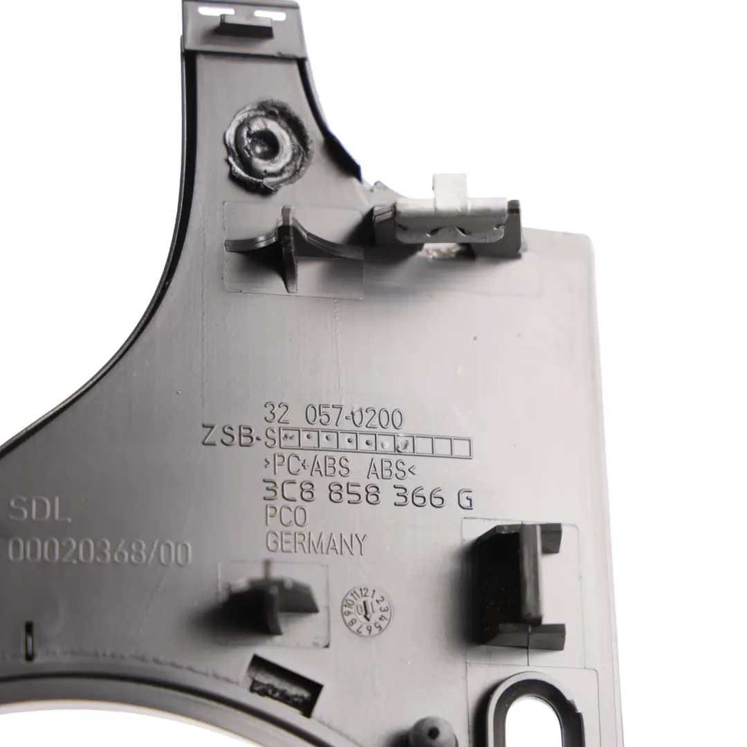 Volkswagen Passat CC B6 Instrument Cluster Surround Trim Cover Panel - SKU RHD-3C8858366G - Part number 3C8858366G