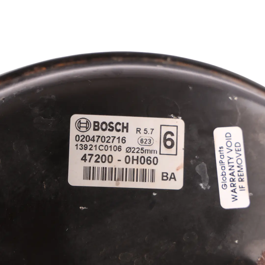 Citroen C1 Brake Servp Master Cylinder to Toyota Aygo B1 Peugeot 107 with Part number 472000H060 Toyota Aygo B1 Peugeot 107 Citroen C1 Brake Servp Master Cylinder - SKU RHD-472000H060 - Part number 472000H060