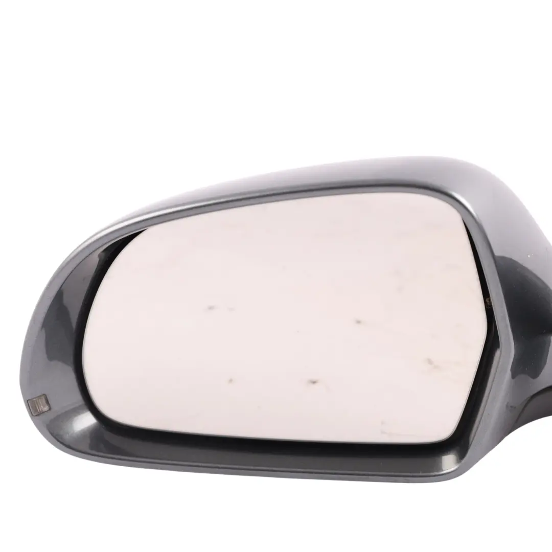 Audi A6 C6 Door Wing Mirror Left N/S Daytona Grey Pearl Effect - Z7S - SKU RHD-4F2857409AK-DGR - Part number 4F2857409AK