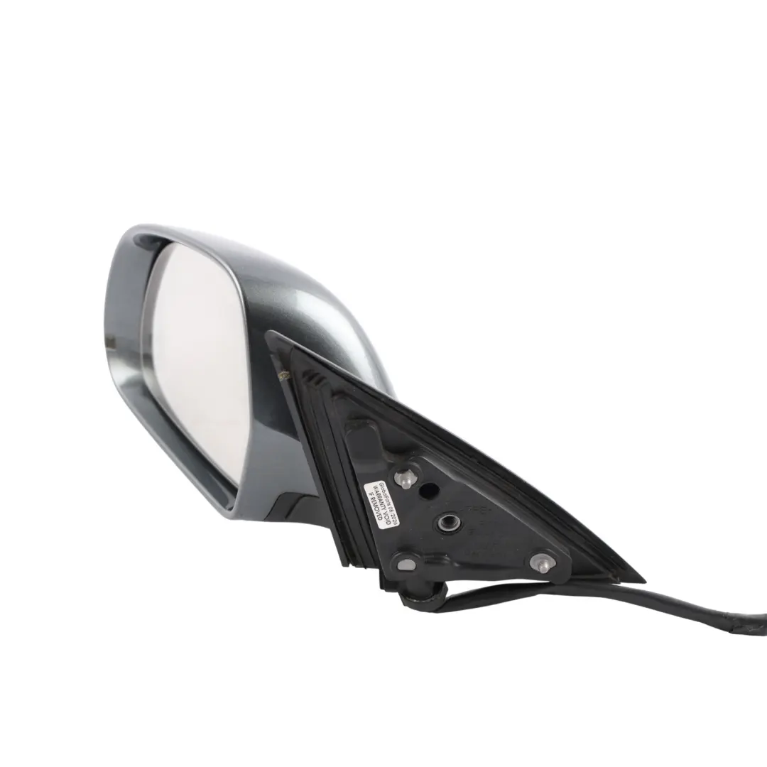 Audi A6 C6 Door Wing Mirror Left N/S Daytona Grey Pearl Effect - Z7S - SKU RHD-4F2857409AK-DGR - Part number 4F2857409AK
