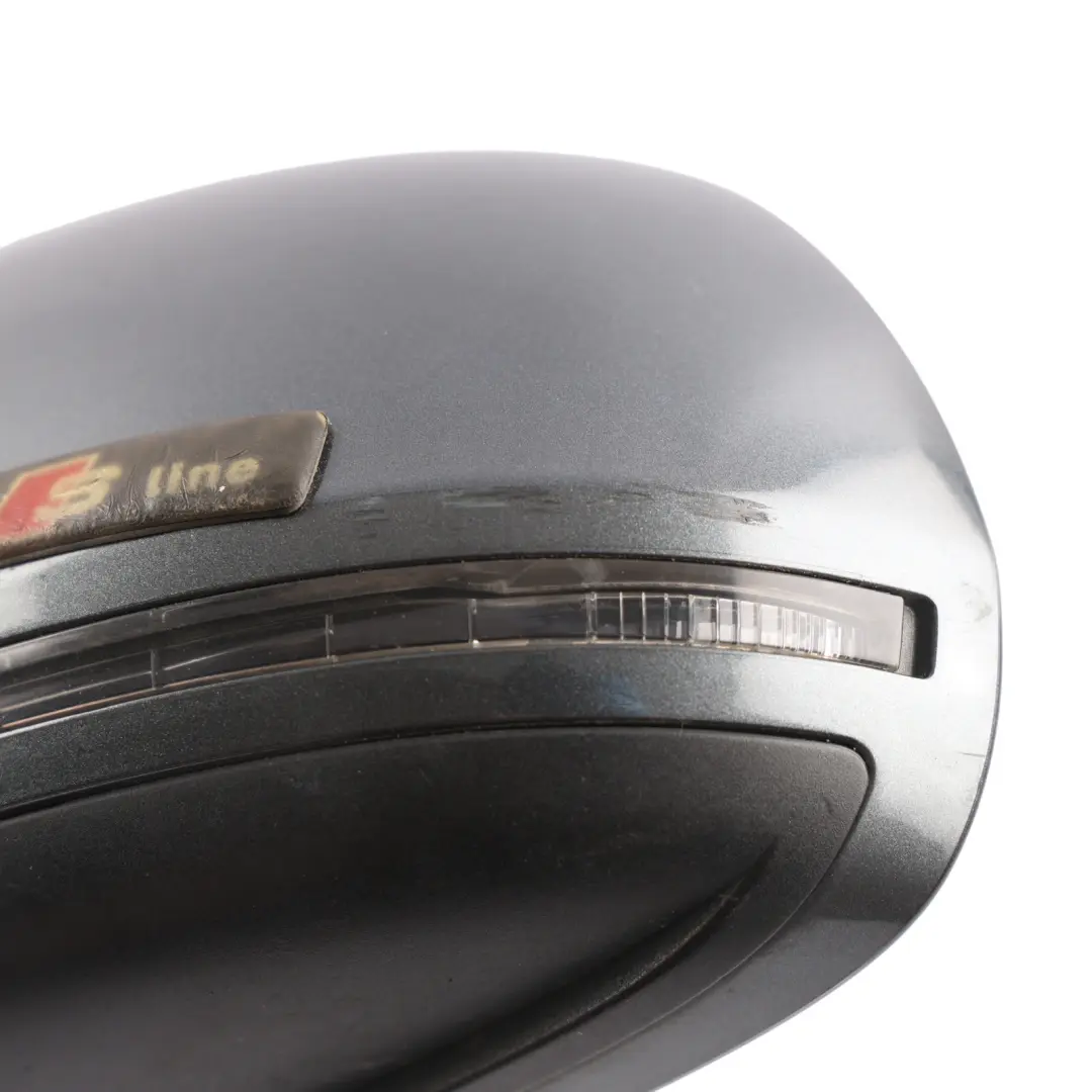 Door Wing Mirror Left N/S Daytona Grey Pearl Effect - Z7S to Audi A6 C6 with Part number 4F2857409AK Audi A6 C6 Door Wing Mirror Left N/S Daytona Grey Pearl Effect - Z7S - SKU RHD-4F2857409AK-DGR - Part number 4F2857409AK