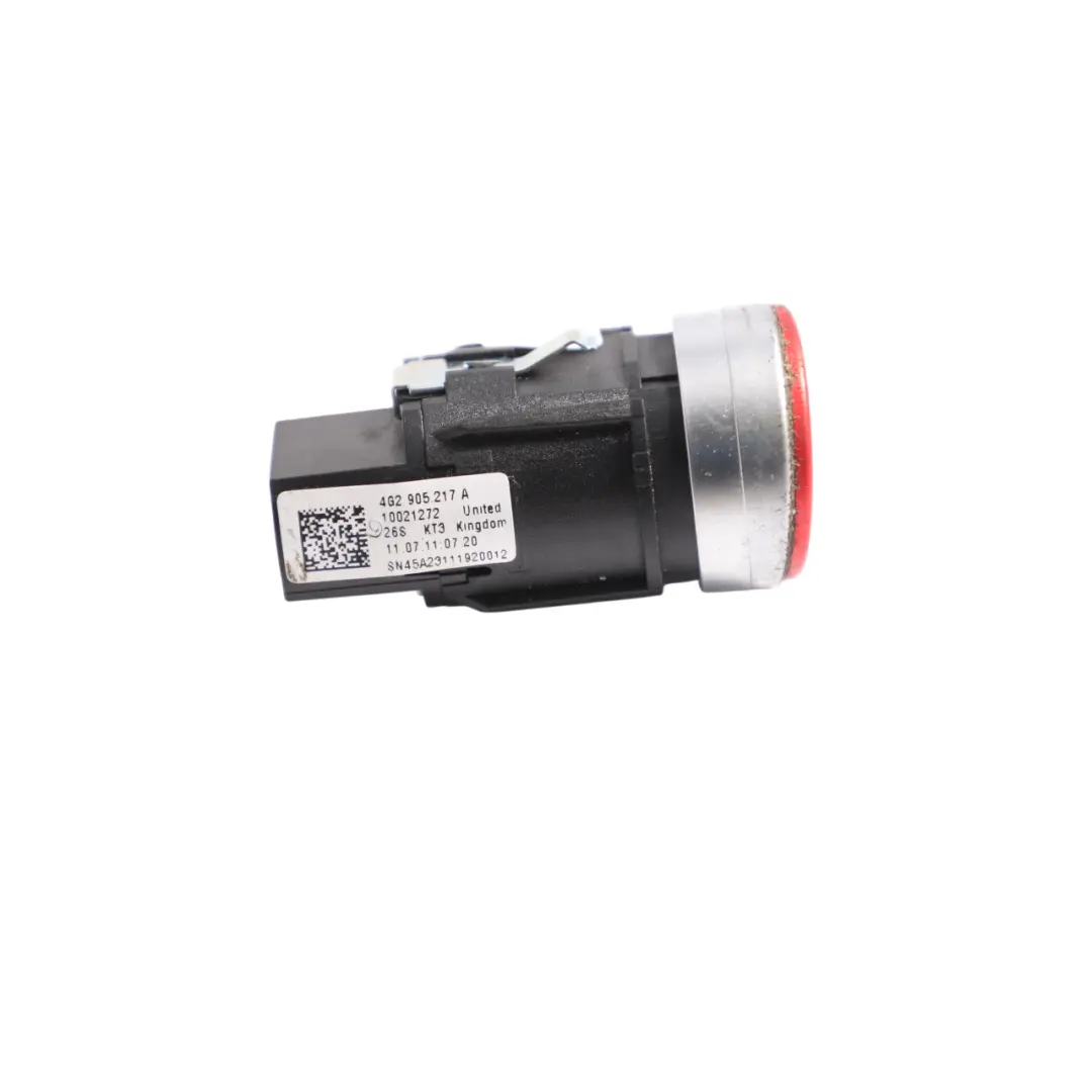 Audi A6 C7 A7 4G Engine Ignition Start Stop Switch Button Panel Red - SKU RHD-4G2905217A-1 - Part number 4G2905217A