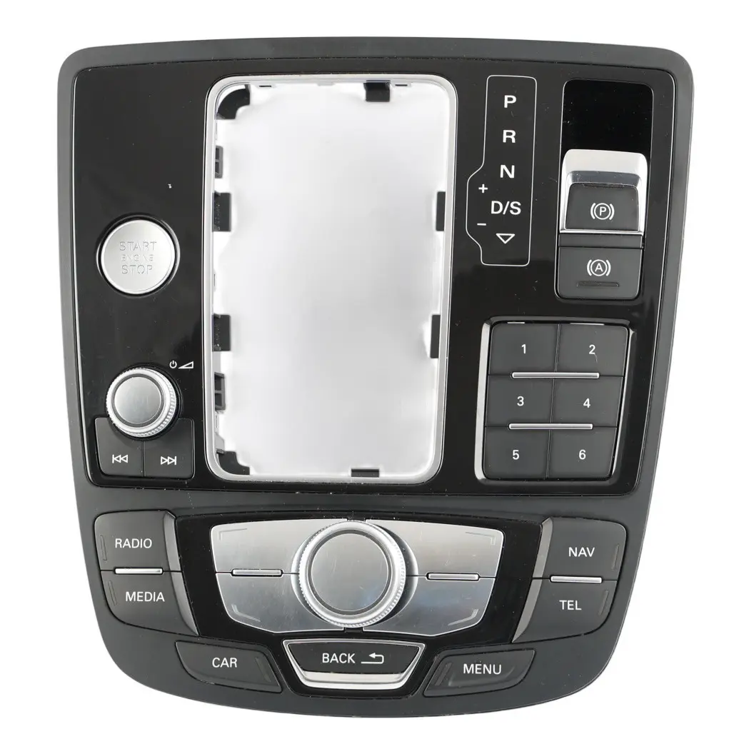 Audi A6 C7 A7 4G MMI Centre Console Multimedia Sat Nav Switch Panel 4G2919610E