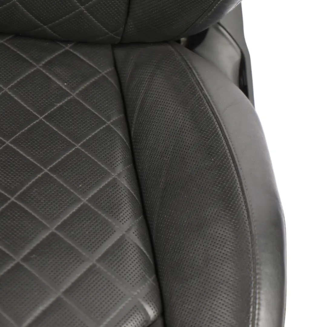 Front Left N/S Heated Memory Leather Valcona Black to Audi A8 D4 4H Sport Seat with Part number 4H0881805E Audi A8 D4 4H Sport Seat Front Left N/S Heated Memory Leather Valcona Black - SKU RHD-4H0881805E-1 - Part number 4H0881805E