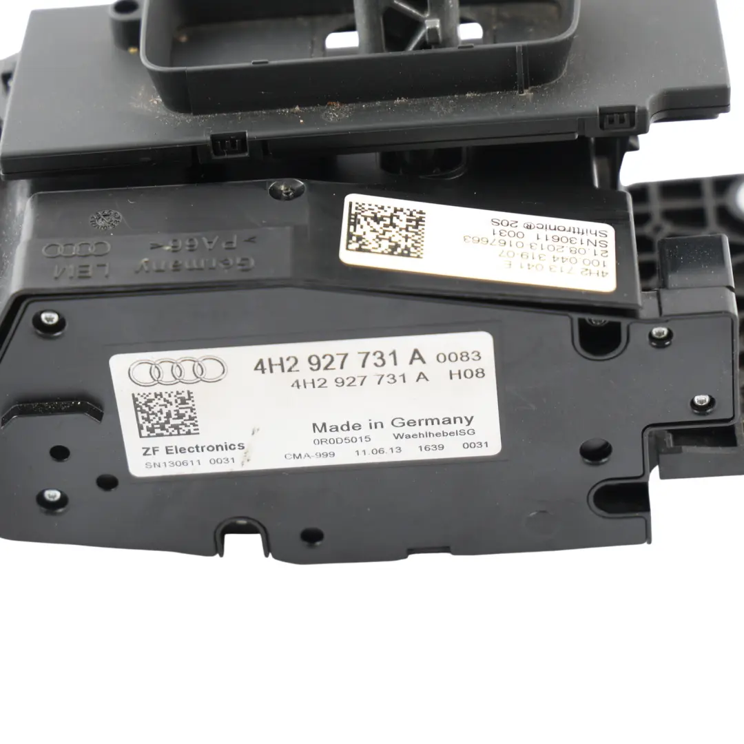 Audi A8 S8 D4 Automatic Gear Selector Shifter - SKU RHD-4H2713041E - Part number 4H2713041E