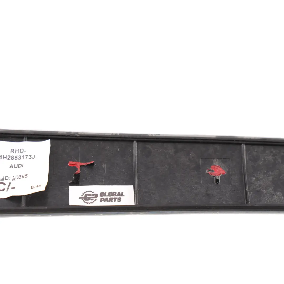 Front Dashboard Trim Strip Cover Panel Passenger Side N/S to Audi A8 D4 with Part number 4H2853173J Audi A8 D4 Front Dashboard Trim Strip Cover Panel Passenger Side N/S - SKU RHD-4H2853173J - Part number 4H2853173J