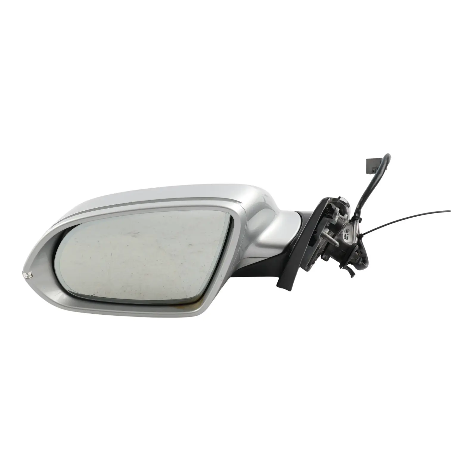 Audi A8 4H Wing Mirror Memory Power Fold Left N/S Ice Silver - X7W 4H2857409H