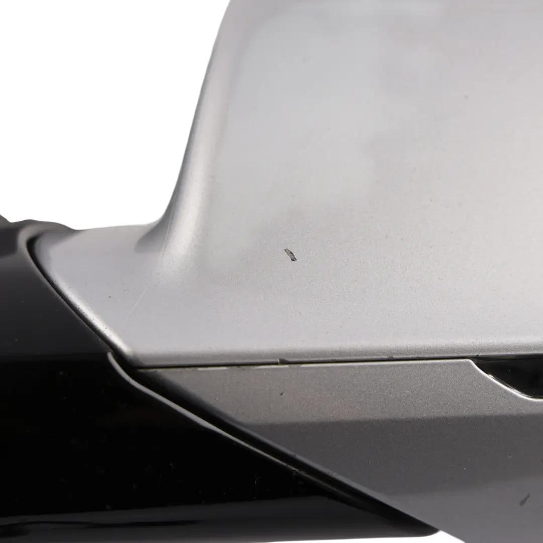 Audi A8 4H Wing Mirror Memory Power Fold Left N/S Ice Silver - X7W - SKU RHD-4H2857409H-ICS - Part number 4H2857409H