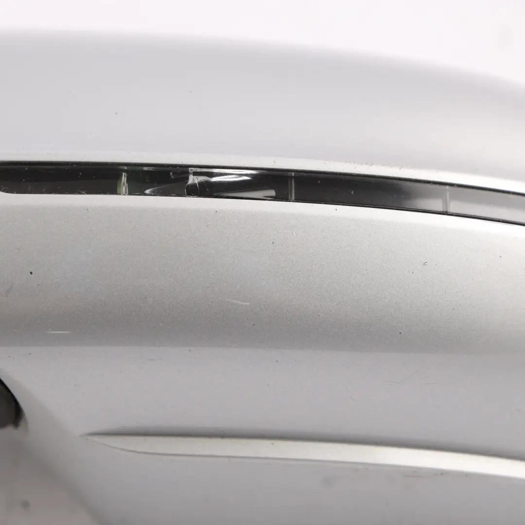Wing Mirror Memory Power Fold Left N/S Ice Silver - X7W to Audi A8 4H with Part number 4H2857409H Audi A8 4H Wing Mirror Memory Power Fold Left N/S Ice Silver - X7W - SKU RHD-4H2857409H-ICS - Part number 4H2857409H