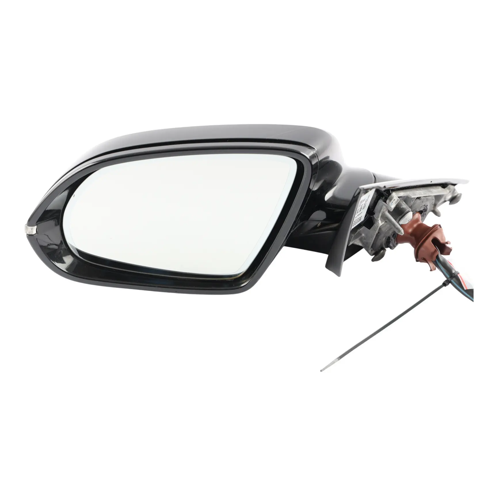 Audi A8 D4 Electric Wing Mirror Camera Front Left N/S Phantom Black - Z9Y