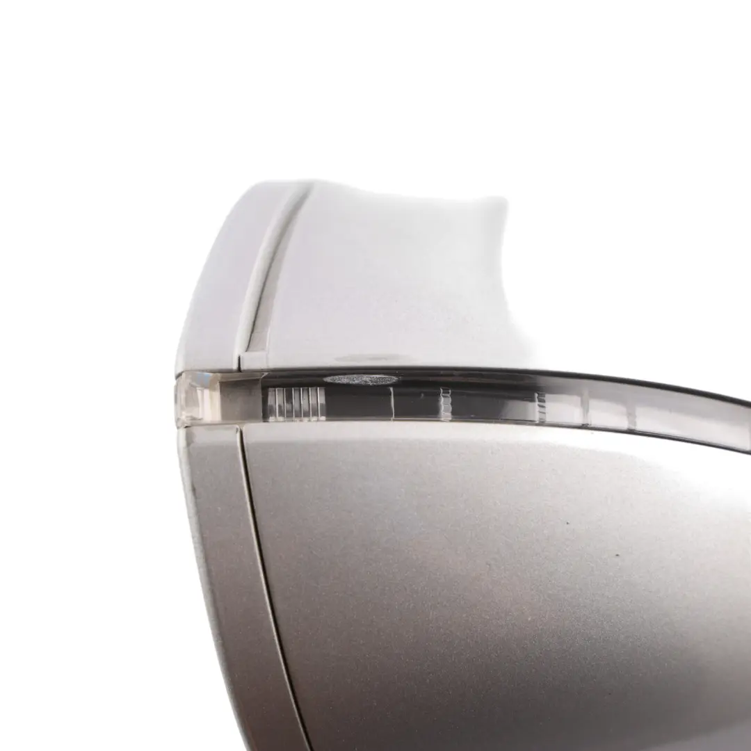 Audi A8 4H Door Wing Mirror Memory Power Fold Right O/S Ice Silver - X7W - SKU RHD-4H2857410H-ICS - Part number 4H2857410H