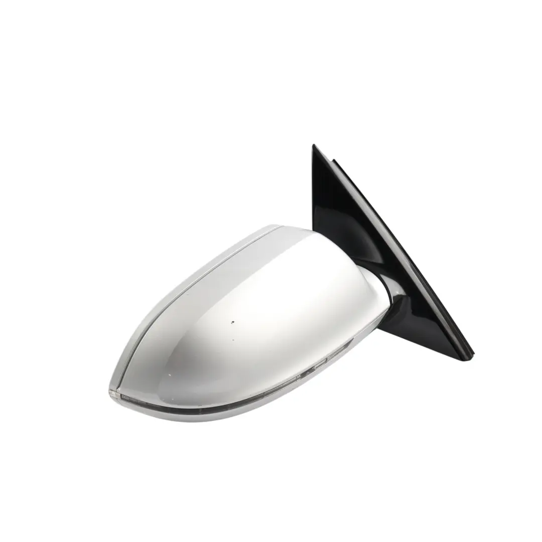 Audi A8 4H Door Wing Mirror Memory Power Fold Right O/S Ice Silver - X7W - SKU RHD-4H2857410H-ICS - Part number 4H2857410H