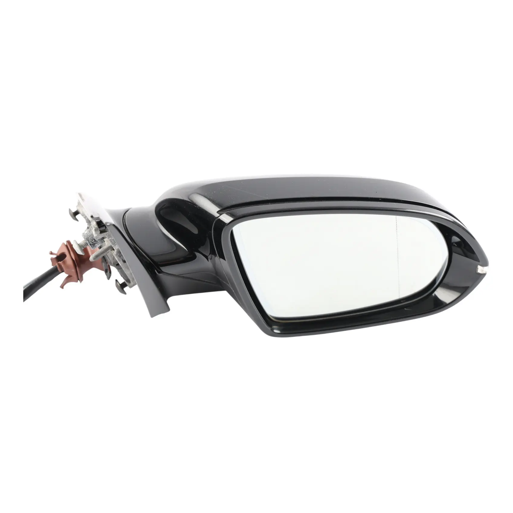 Audi A8 D4 Mirror Wing Electric Power Fold Right O/S Phantom Black - Z9Y