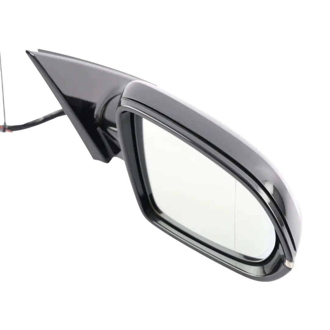 Audi A8 D4 Mirror Wing Electric Power Fold Right O/S Phantom Black - Z9Y - SKU RHD-4H2857410N-PHB - Part number 4H2857410N