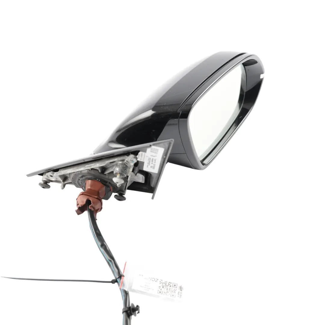 Mirror Wing Electric Power Fold Right O/S Phantom Black - Z9Y to Audi A8 D4 with Part number 4H2857410N Audi A8 D4 Mirror Wing Electric Power Fold Right O/S Phantom Black - Z9Y - SKU RHD-4H2857410N-PHB - Part number 4H2857410N