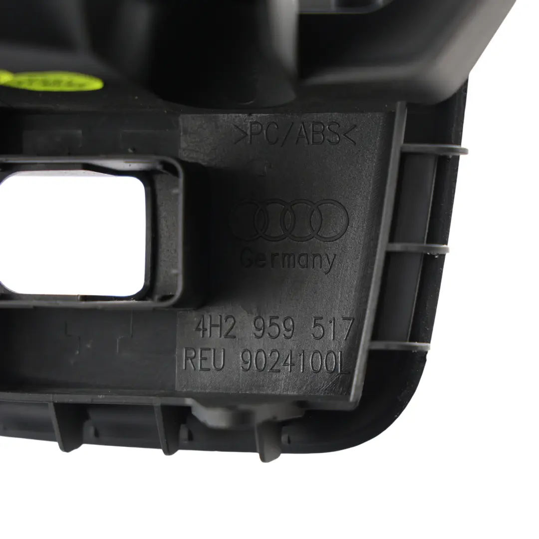 Front Door Handle Window Switch Cover Soul Black Left N/S to Audi A8 D4 with Part number 4H2959517 Audi A8 D4 Front Door Handle Window Switch Cover Soul Black Left N/S - SKU RHD-4H2959517 - Part number 4H2959517