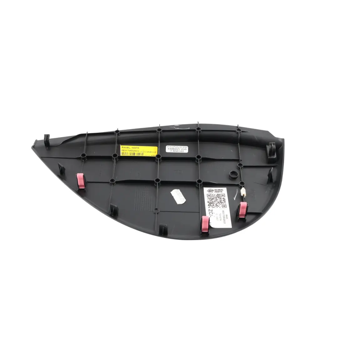 Toyota Avensis T27 Dashboard End Cover Panel Trim Right O/S Side - SKU RHD-5531705020C0 - Part number 5531705020C0