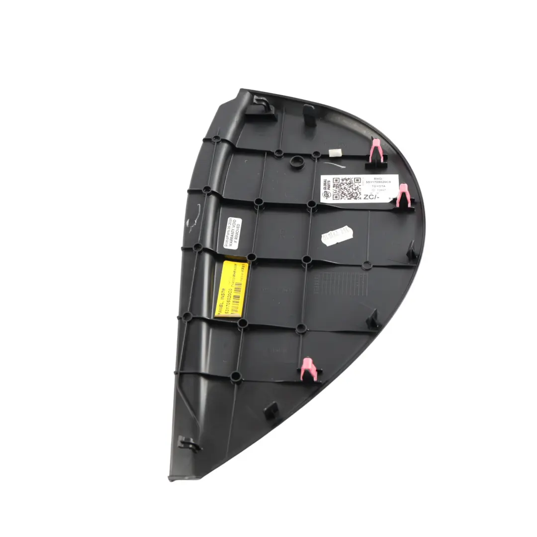 Dashboard End Cover Panel Trim Right O/S Side to Toyota Avensis T27 with Part number 5531705020C0 Toyota Avensis T27 Dashboard End Cover Panel Trim Right O/S Side - SKU RHD-5531705020C0 - Part number 5531705020C0