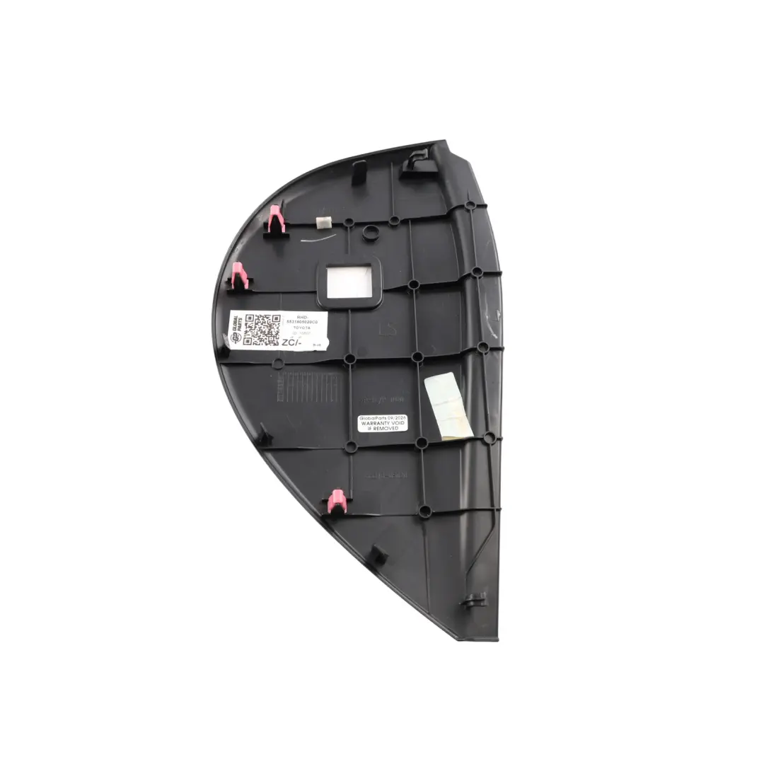 Toyota Avensis T27 Dashboard End Cover Panel Trim Left N/S Side - SKU RHD-5531805020C0 - Part number 5531805020C0
