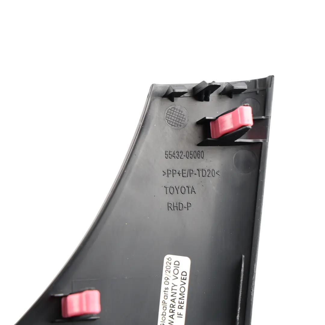 Instrument Panel Lower Finish Trim Black to Toyota Avensis T27 with Part number 5543205060C0 Toyota Avensis T27 Instrument Panel Lower Finish Trim Black - SKU RHD-5543205060C0 - Part number 5543205060C0