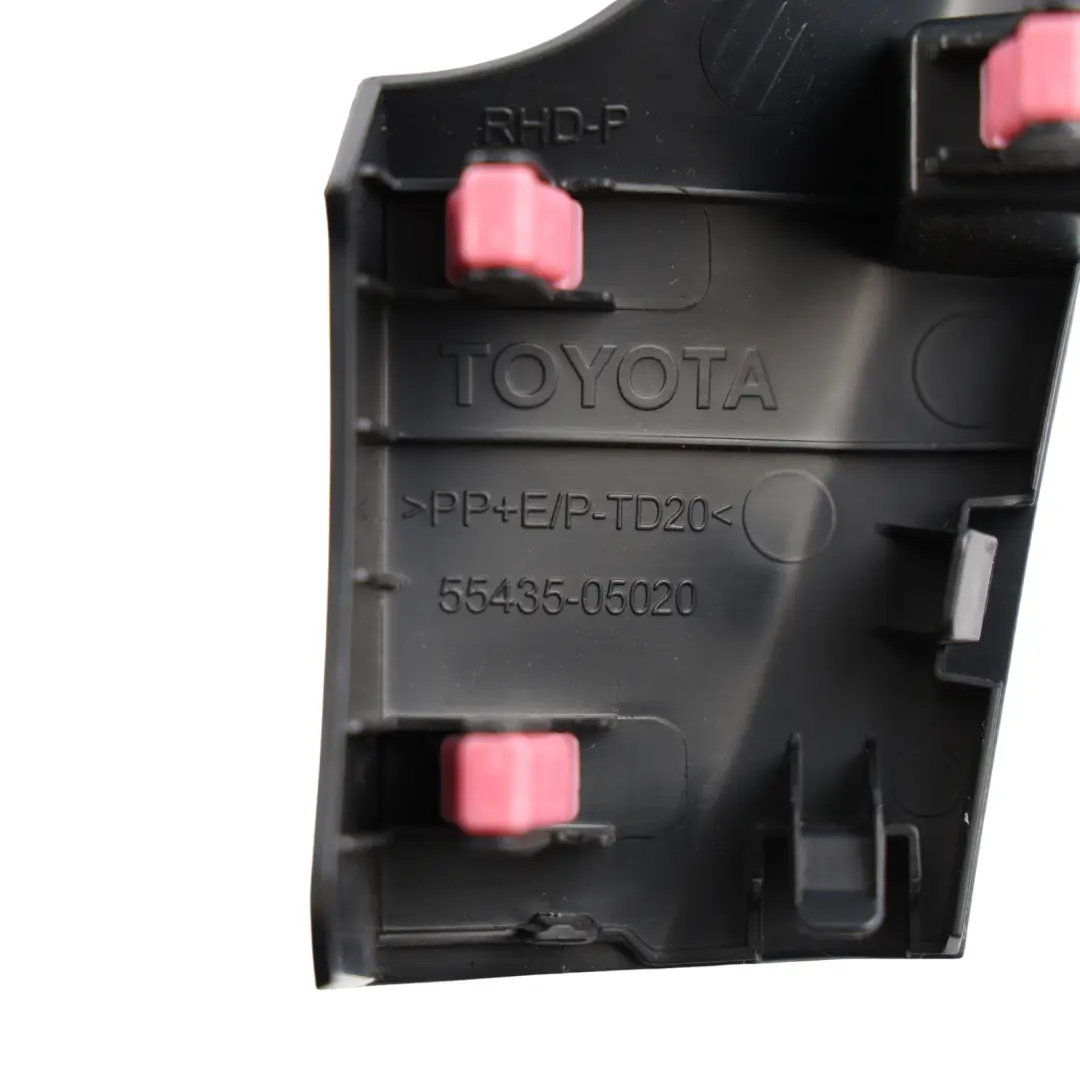 Instrument Panel Finish End Trim Left N/S Black to Toyota Avensis T27 with Part number 5543505020C0 Toyota Avensis T27 Instrument Panel Finish End Trim Left N/S Black - SKU RHD-5543505020C0 - Part number 5543505020C0