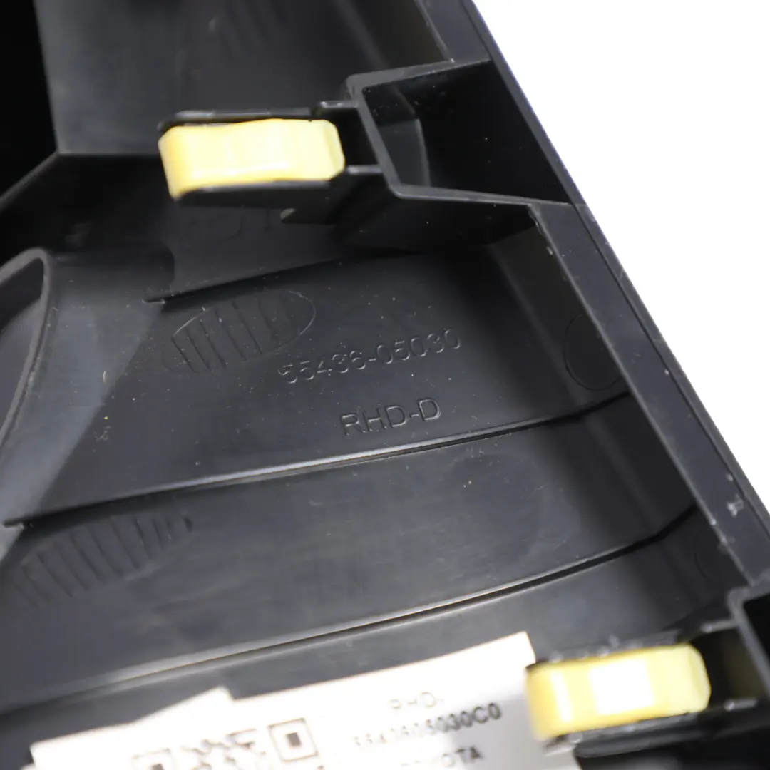 Toyota Avensis T27 Instrument Panel Finish Trim End Black Right O/S 55436-05030 - SKU RHD-5543605030C0 - Part number 5543605030C0