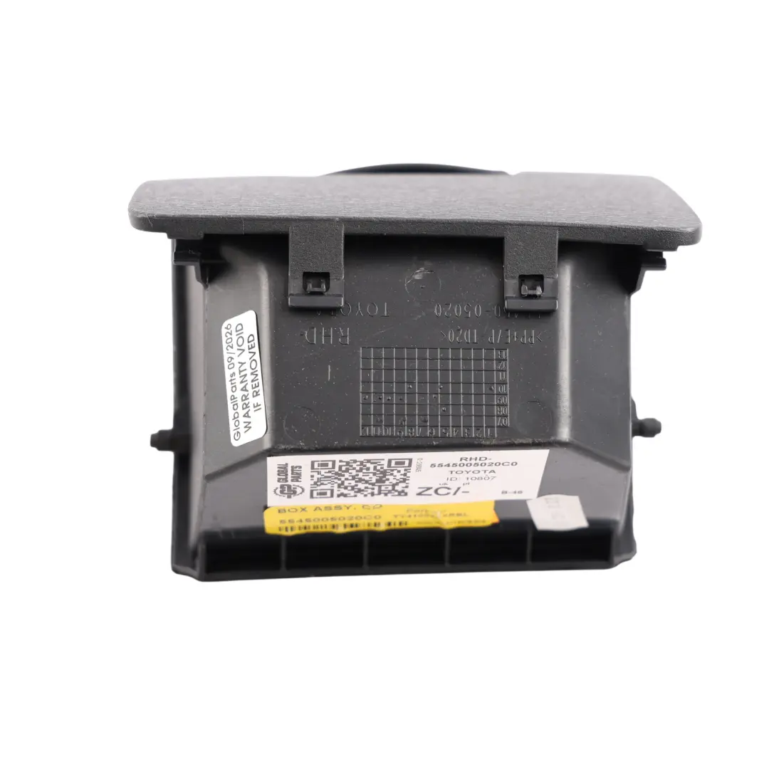 Toyota Avensis T27 Storage Compartment Box Driver Side O/S - SKU RHD-5545005020C0 - Part number 5545005020C0