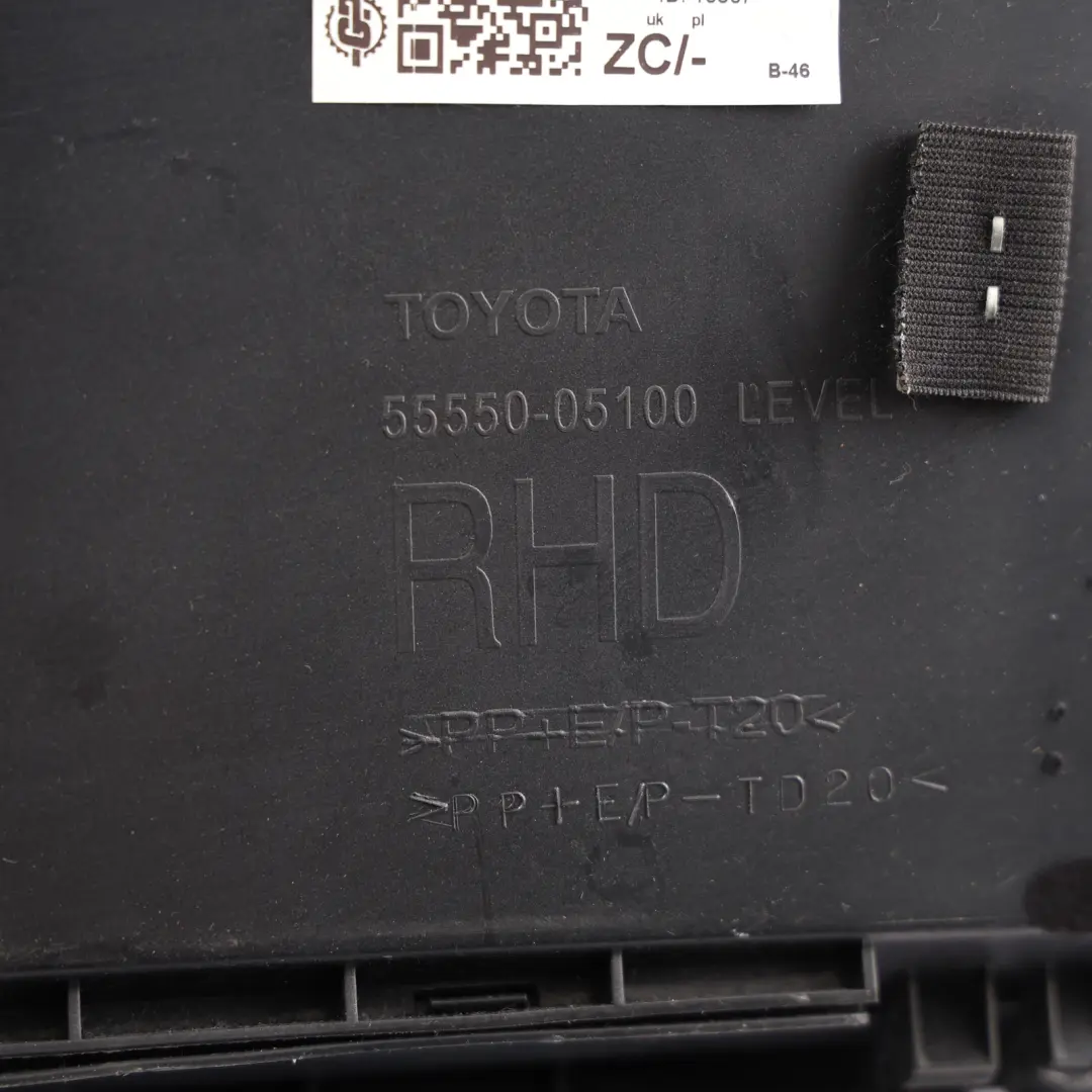 Glove Box Compartment Storage Passenger Side 55550-05100 to Toyota Avensis T27 with Part number 5555005100C0 Toyota Avensis T27 Glove Box Compartment Storage Passenger Side 55550-05100 - SKU RHD-5555005100C0 - Part number 5555005100C0