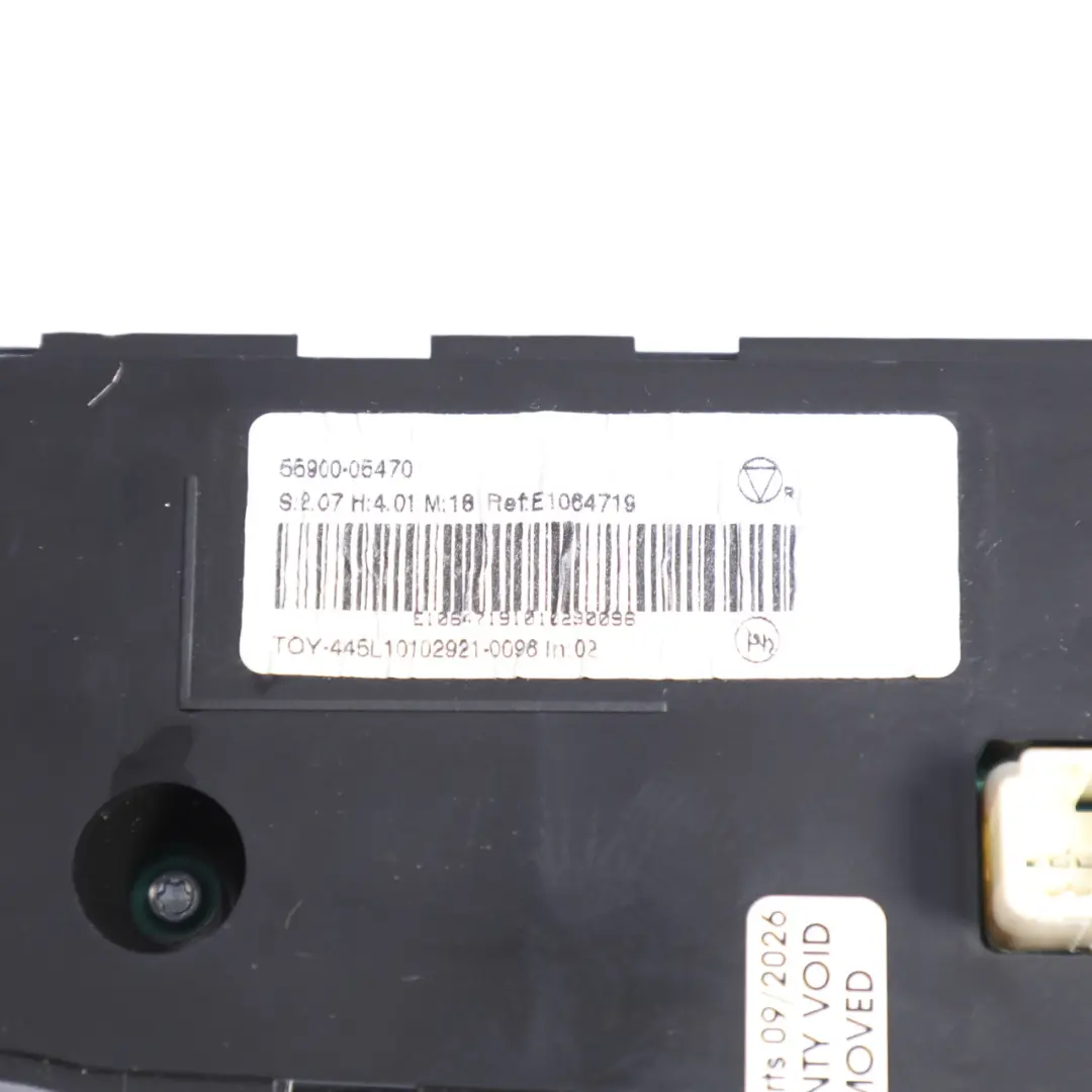 Toyota Avensis T27 Climate Dual Heater Control Panel Switch 55900-05470 - SKU RHD-5590005470 - Part number 5590005470