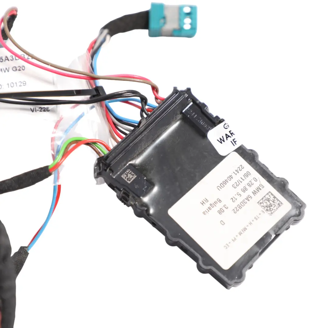 Blind Spot Control Module Electronics Right O/S to BMW G20 Sedan LCI with Part number 5A3DB22 BMW G20 Sedan LCI Blind Spot Control Module Electronics Right O/S - SKU RHD-5A3DB22 - Part number 5A3DB22