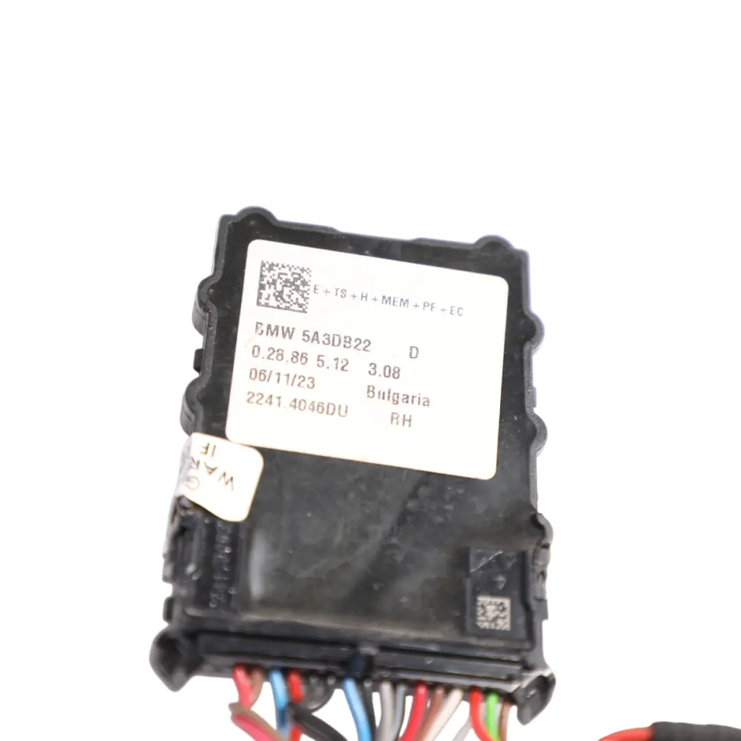 BMW G20 Sedan LCI Blind Spot Control Module Electronics Right O/S - SKU RHD-5A3DB22 - Part number 5A3DB22