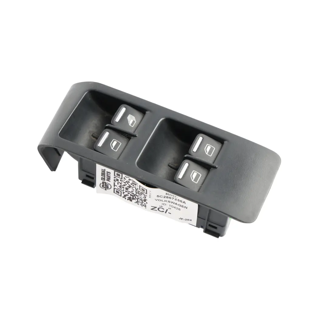 Volkswagen New Beetle Door Window Lifter Switch Panel Driver's Side - SKU RHD-5C2867256A - Part number 5C2867256A
