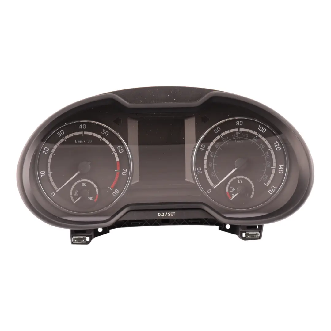 Mk3 Instrument Cluster Speedo Clocks VRS Petrol Manual to Skoda Octavia with Part number 5E0920971C Skoda Octavia Mk3 Instrument Cluster Speedo Clocks VRS Petrol Manual - SKU RHD-5E0920971C - Part number 5E0920971C
