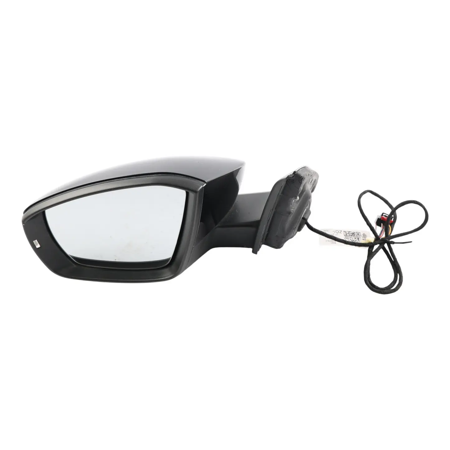 Skoda Octavia Mk3 Door Wing Mirror Left N/S Black Metallic