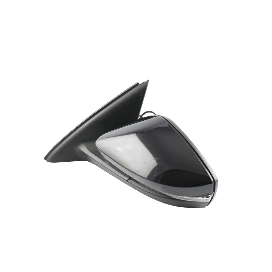 Skoda Octavia Mk3 Door Wing Mirror Left N/S Black Metallic - SKU RHD-5E2857507N-BLK1 - Part number 5E2857507N
