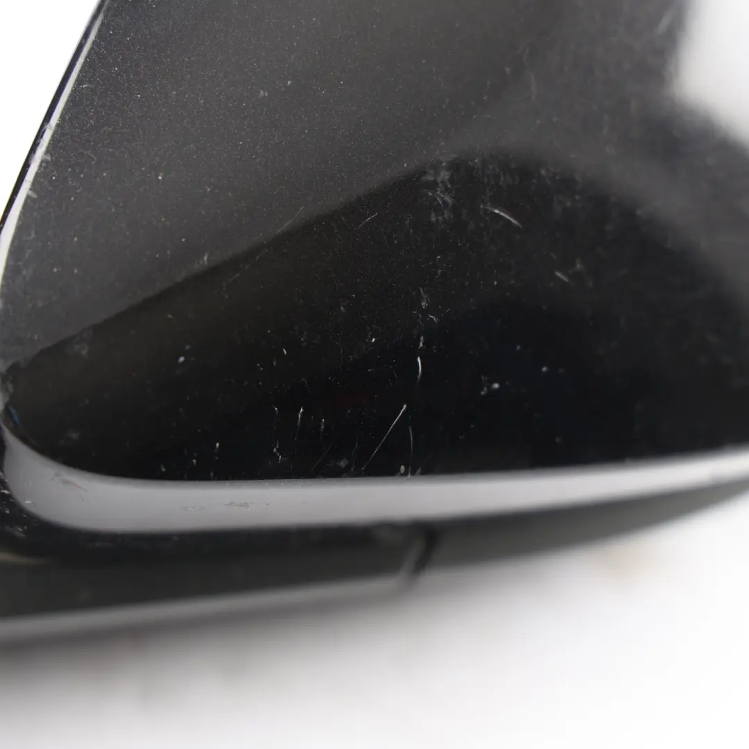 Skoda Octavia Mk3 Door Wing Mirror Left N/S Black Metallic - SKU RHD-5E2857507N-BLK1 - Part number 5E2857507N