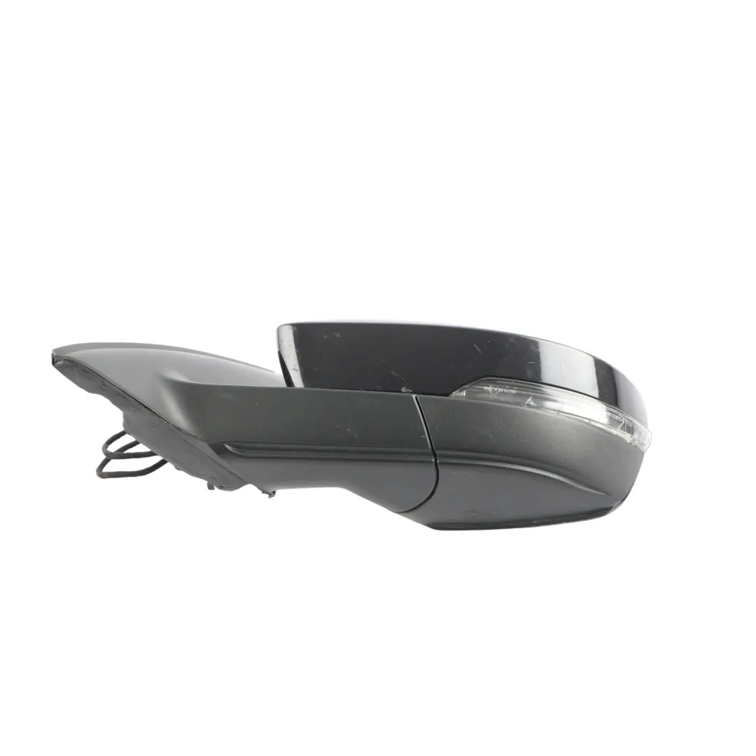 Skoda Octavia Mk3 Door Wing Mirror Left N/S Black Metallic - SKU RHD-5E2857507N-BLK1 - Part number 5E2857507N